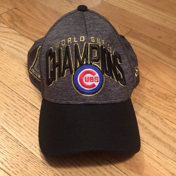 chicago cubs world series hat